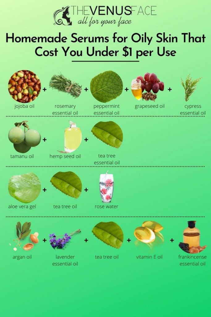 Homemade Serums for Oily Skin That Cost You Under 1 per Use