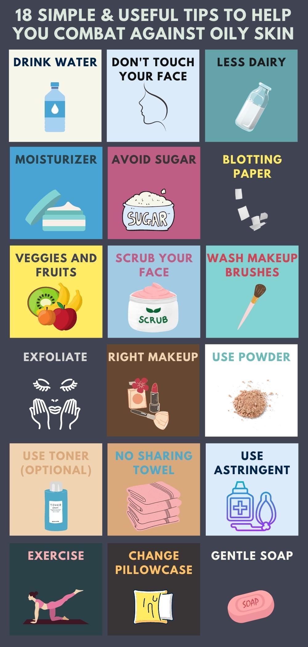 Simple Useful Tips to Help You Combat Against Oily Skin thevenusface