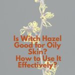 Does witch hazel help with oily skin thevenusface
