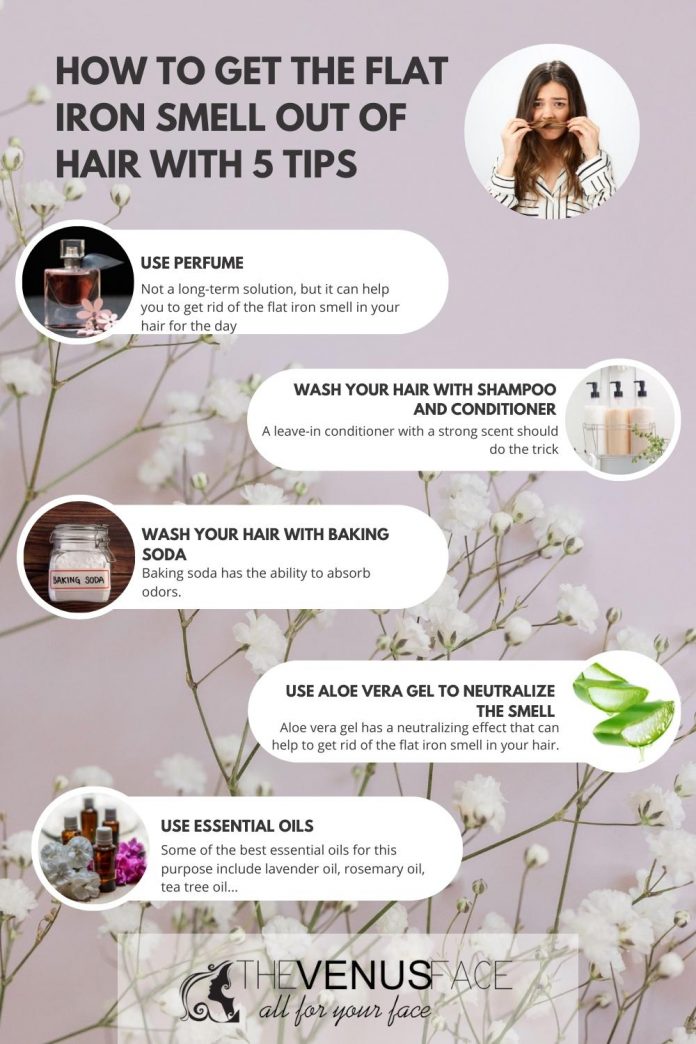 How to Get the Flat Iron Smell Out of Hair With 5 Tips