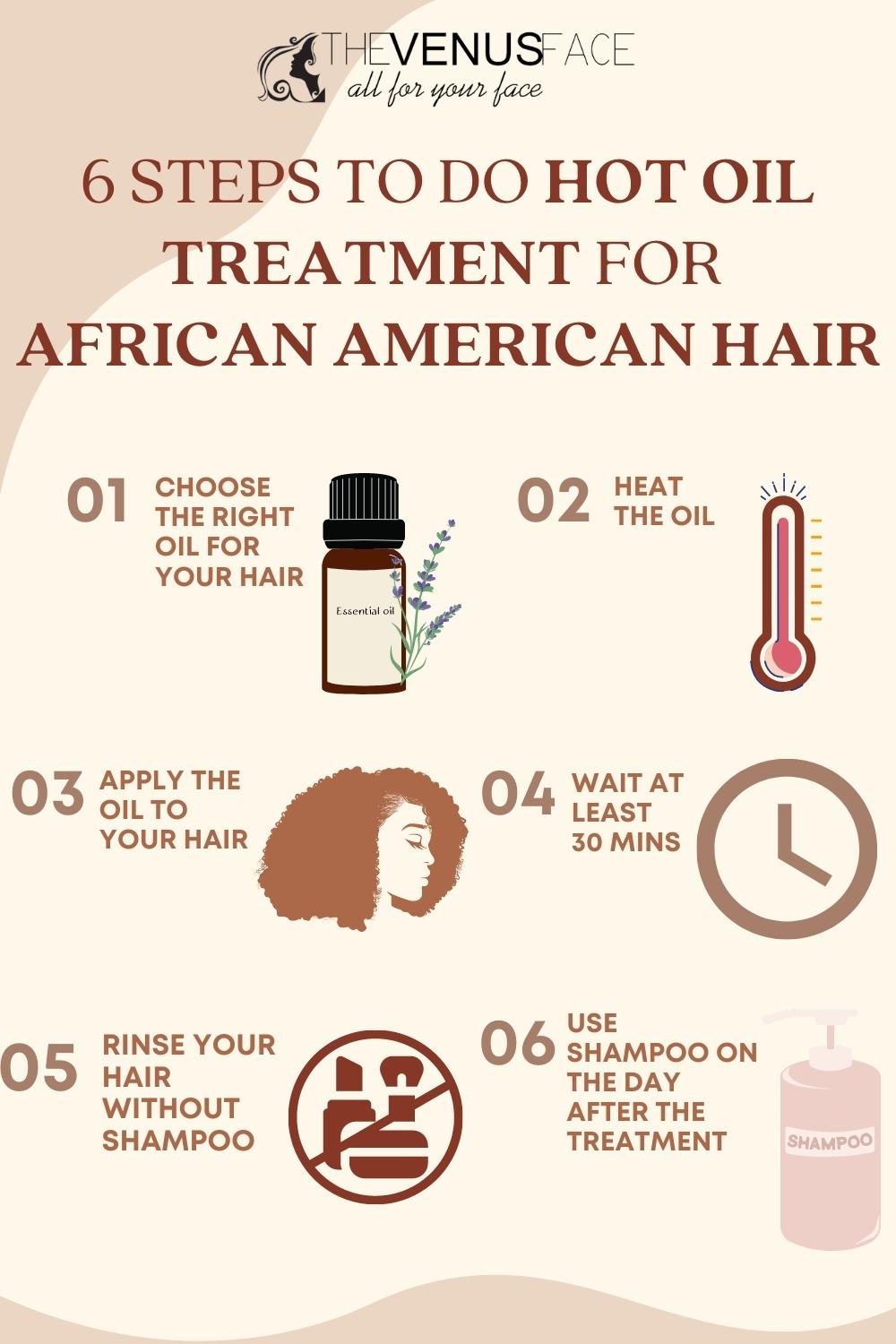 6 Steps To Do Hot Oil Treatments For African American Hair thevenusface