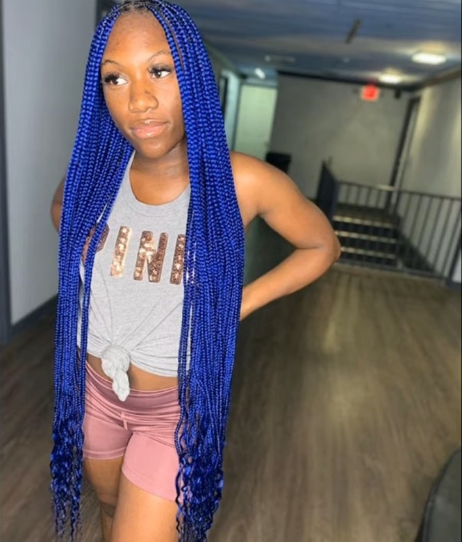 Blue Braids