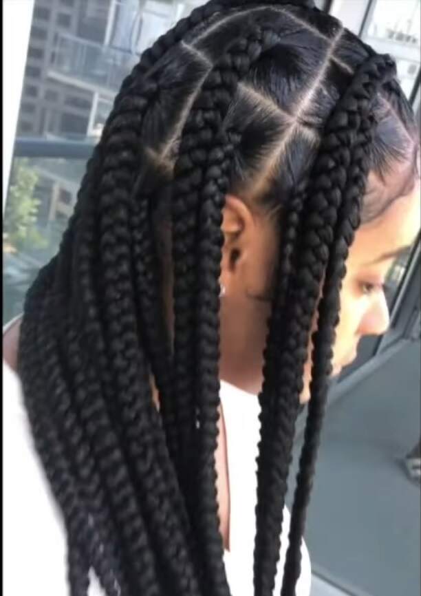 knotless braid black thevenusface