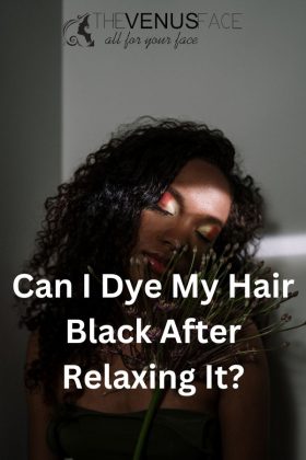 Can I Dye My Hair Black After Relaxing It?