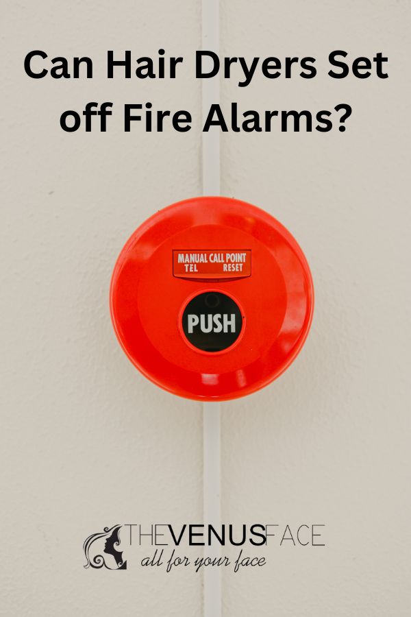 Can a hairdryer set off a fire alarm