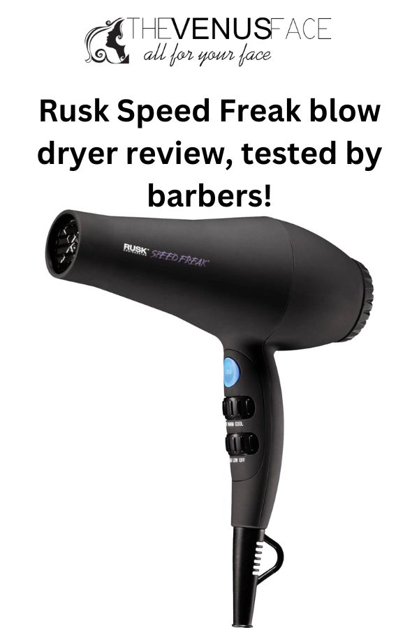 rusk speed freak blow dryer review