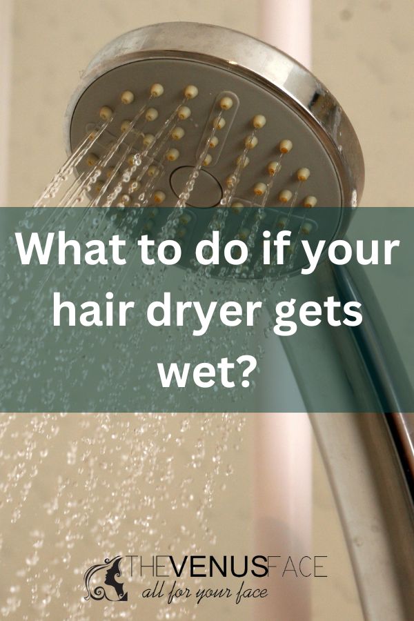 What to Do if Your Blow Dryer Gets Wet