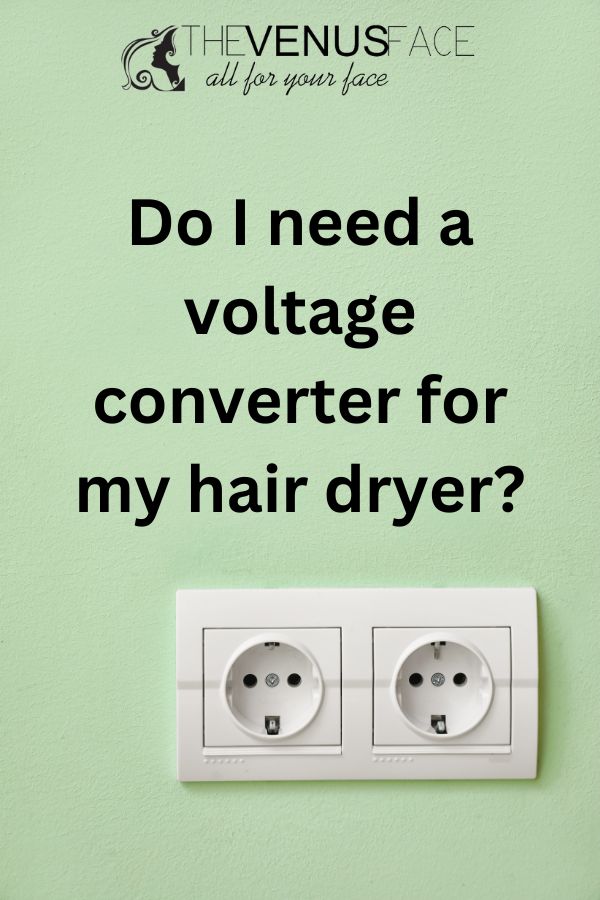 Do I need a voltage converter for my blow dryer