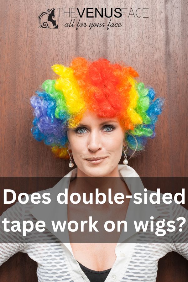 Does double-sided tape work on wigs